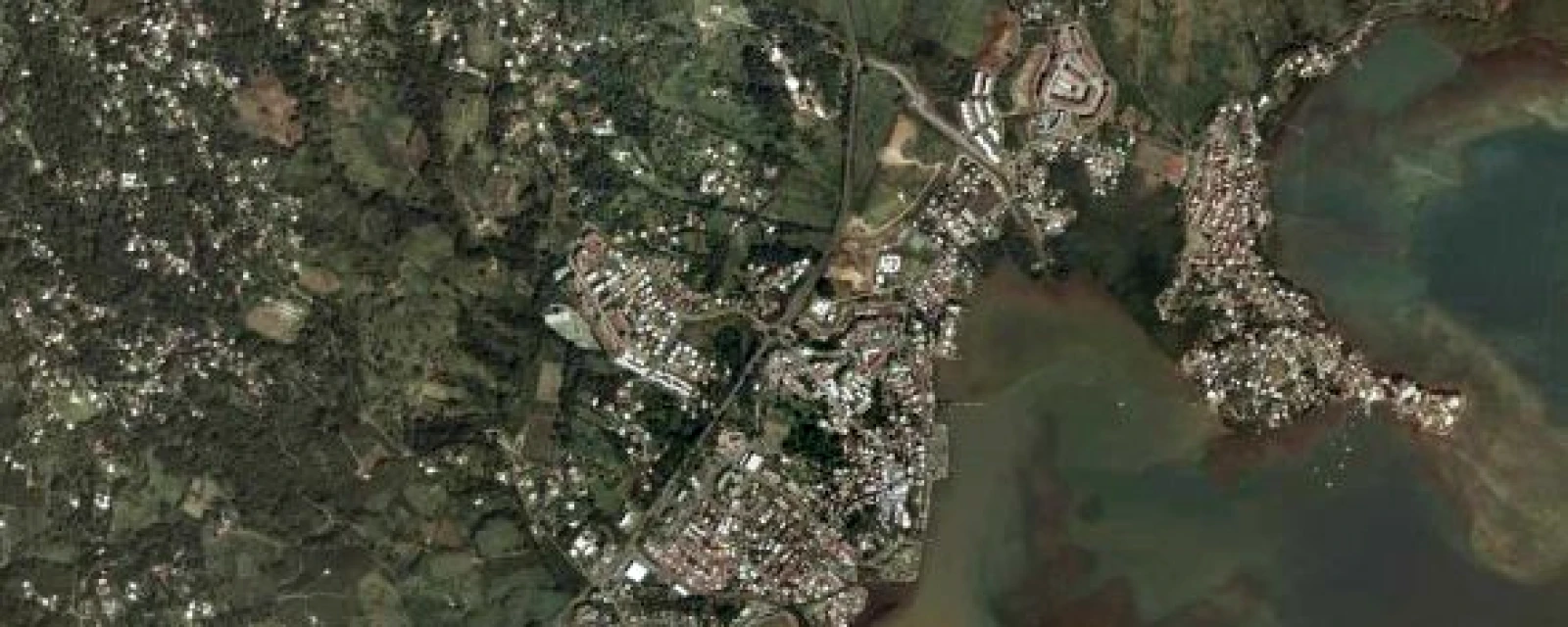 Vue de Le Robert, Martinique