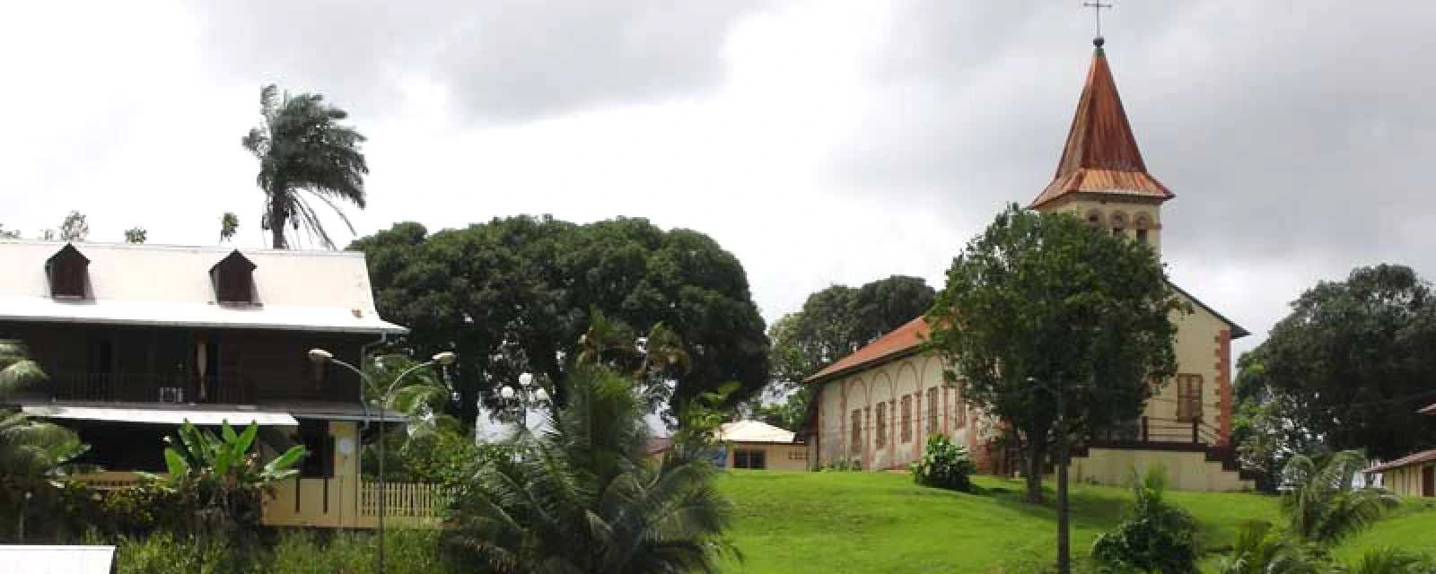 Vue de Roura, Guyane