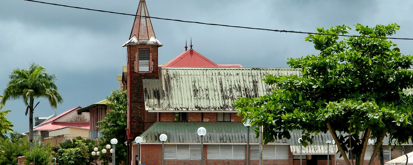 Vue de Saint-Laurent-du-Maroni, Guyane