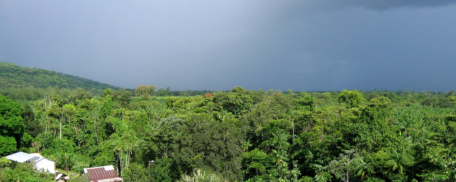 Vue de Ouanary, Guyane