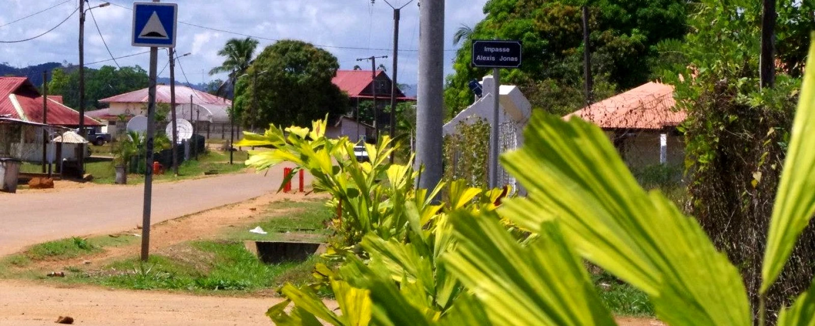Vue de Maripasoula, Guyane