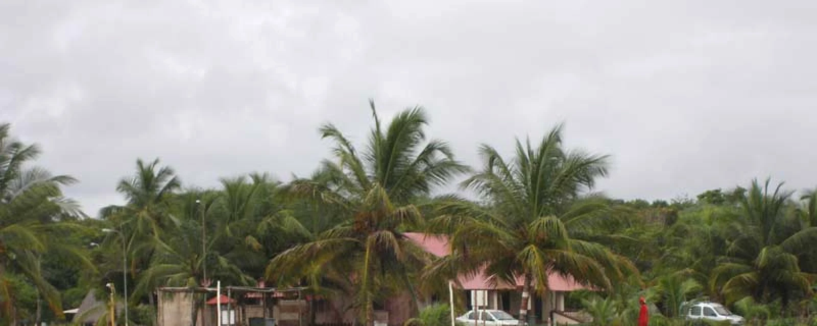 Vue de Awala-Yalimapo, Guyane