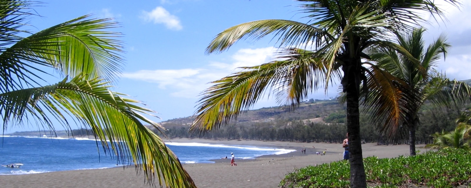Vue de L'Étang-Salé, La Réunion