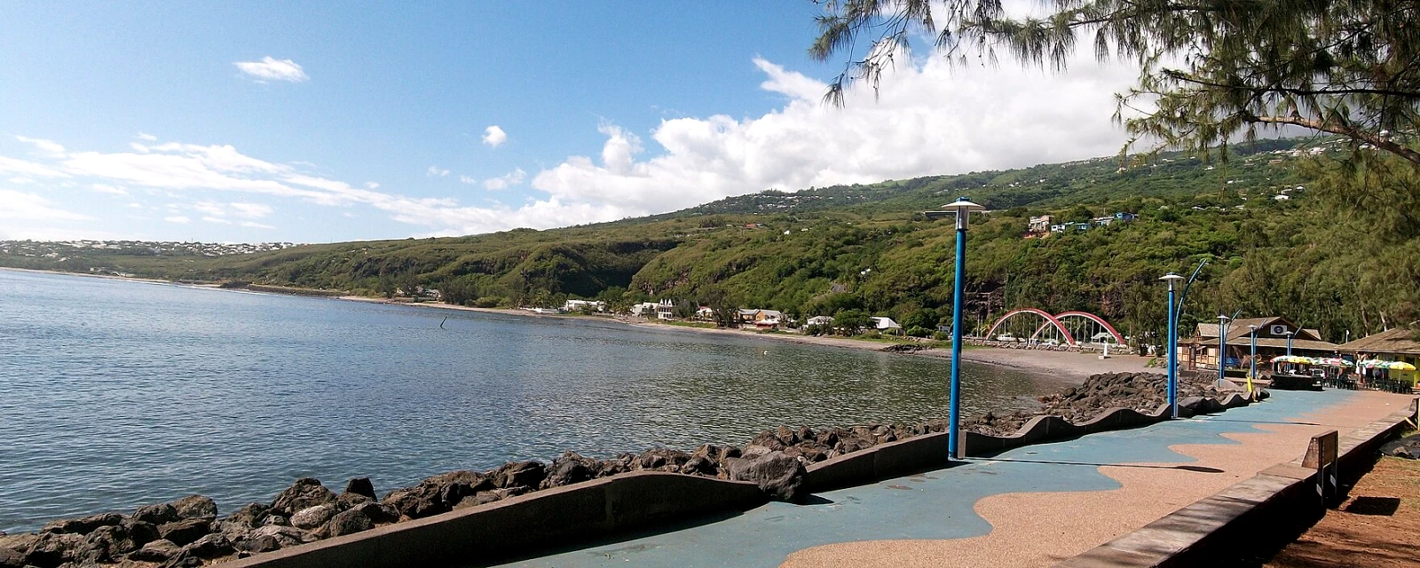 Vue de Saint-Leu, La Réunion