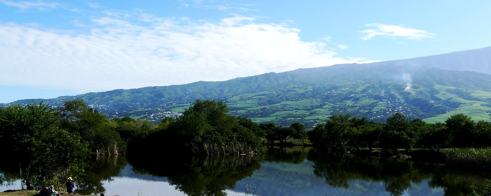 Vue de Saint-Louis, La Réunion