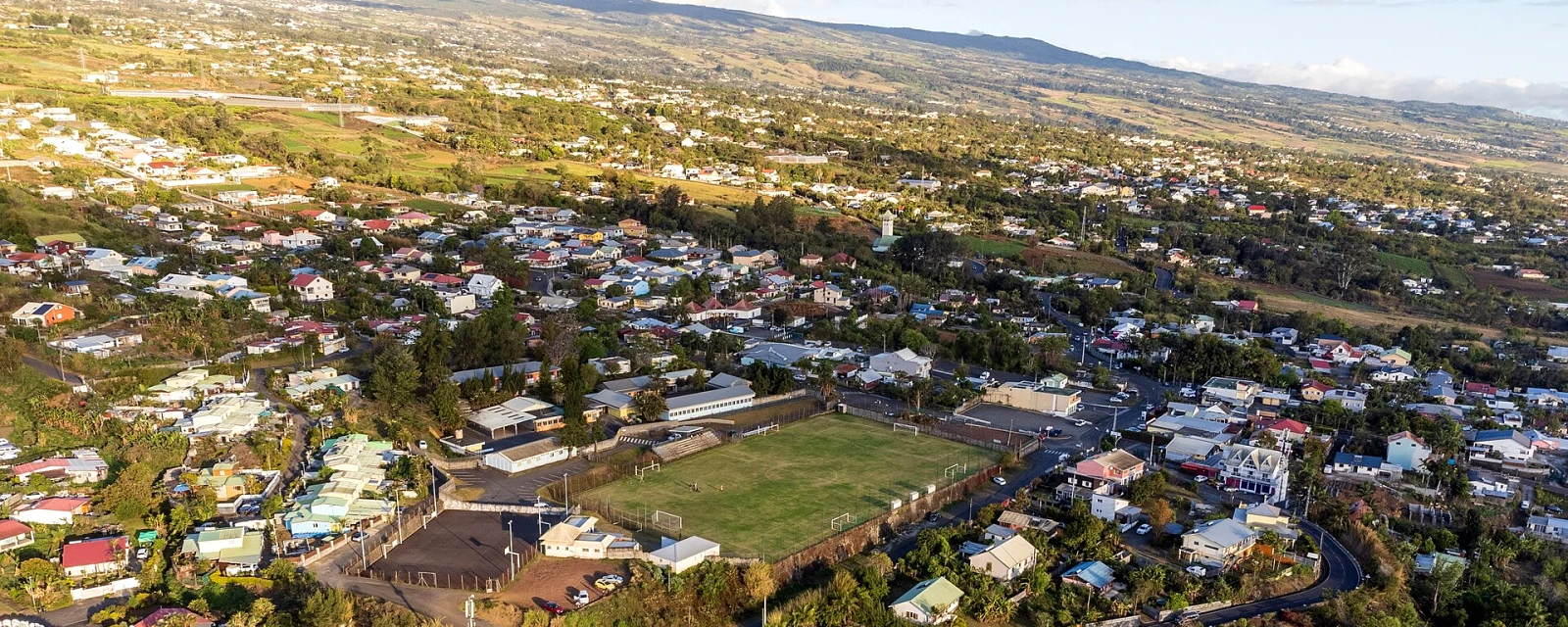 Vue de Le Tampon, La Réunion